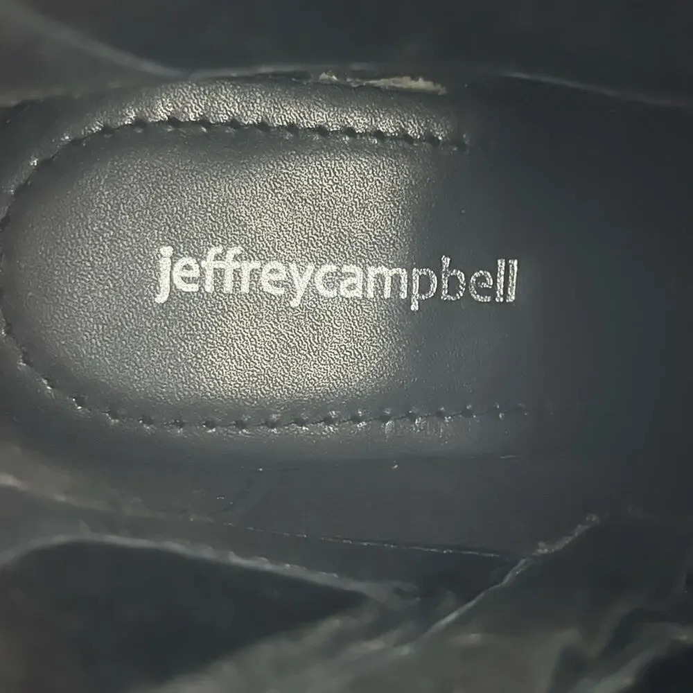 Jeffrey Campbell Edmone Leather Chelsea boots black 7.5 - Picture 11 of 13